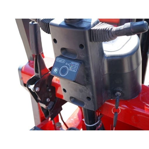 Stivuitor electric 3T duplex 3m cu translatie laterala, baterie Li-ion 60V/100Ah, pornire cu amprenta - Img 13