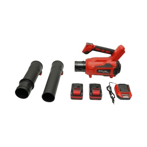 Suflanta aer de gradina cu 2 acumulatori 21V, 4Ah Li-ion, Brushless, debit aer 4.5 m3/min, 5 trepte turatie 0-23000, Turbo Breckner Germany - Img 2