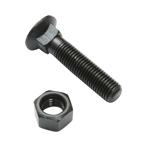 Surub cap patrat plaz cu piulita M16x80mm - Img 4
