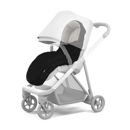 Thule Footmuff - Sac de dormit pentru copil, Negru - Img 3