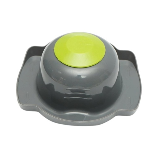 Tocator de legume multifunctional 12 in 1 manual, 8 lame inox interschimbabile, taietor legume, feliator, razatoare, decojitor, separator oua, recipient colectare - Img 15