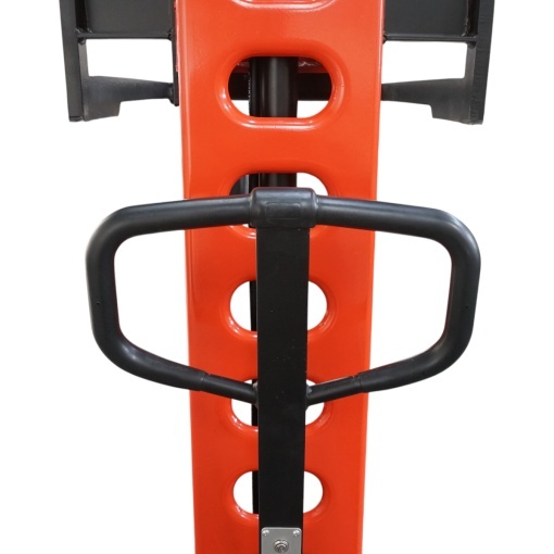 Transpalet semi-electric 500kg cu autoincarcare, baterie Li-ion 12V, 33Ah, inaltime ridicare 1300mm - Img 10