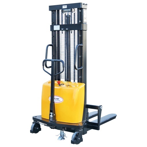 Transpalet semi-electric cu sarcina maxima 1.5T, inaltime ridicare 3000mm, furci 1150mm Breckner Germany - Img 6