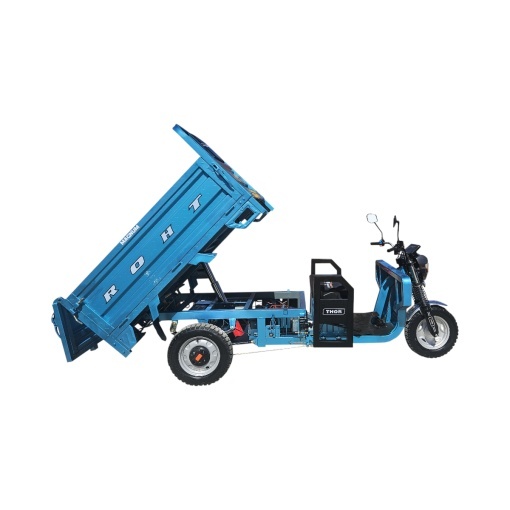 Triciclu electric Thor Magnum3 1200W 60V45Ah basculare hidraulica - Img 12
