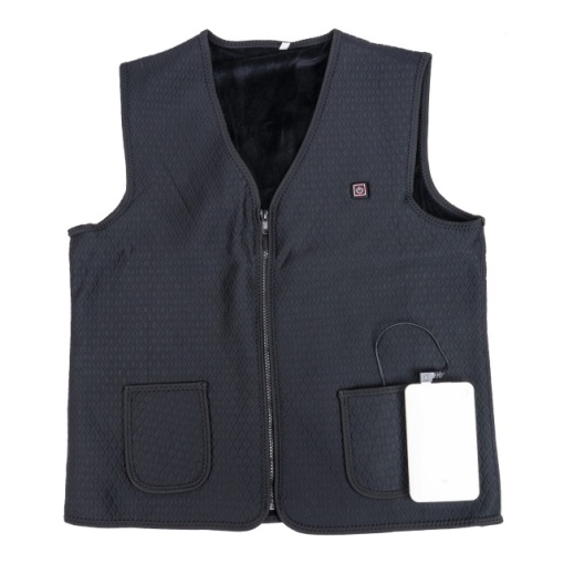 Vesta electrica cu incalzire PNI Body Warmer L, cu USB, 3 niveluri de incalzire, lavabila, pentru activitati in aer liber, unisex, marime L - Img 2
