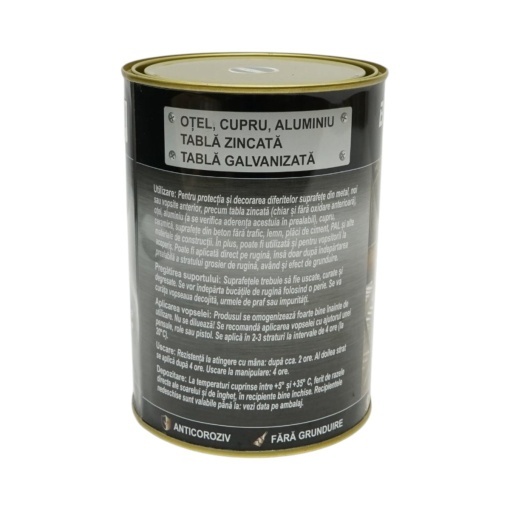 Vopsea email anticoroziva 3 in 1 verde John Deere pentru metal 2kg, direct pe rugina, pe baza de apa Breckner Germany - Img 3