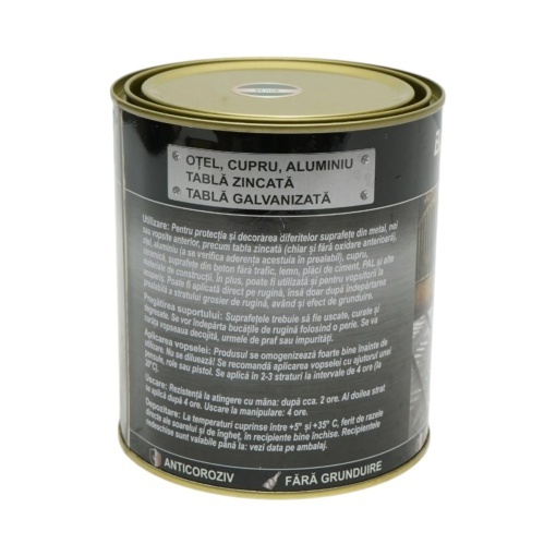 Vopsea email anticoroziva 3 in 1 verde John Deere pentru metal 750g, direct pe rugina, pe baza de apa Breckner Germany - Img 3