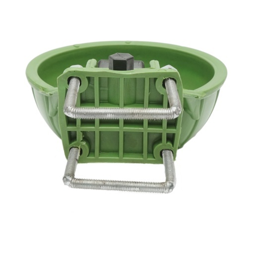 Adapatoare plastic 2L verde ultra rezistenta cu clapeta si accesorii de prindere 300x240x95mm - Img 5