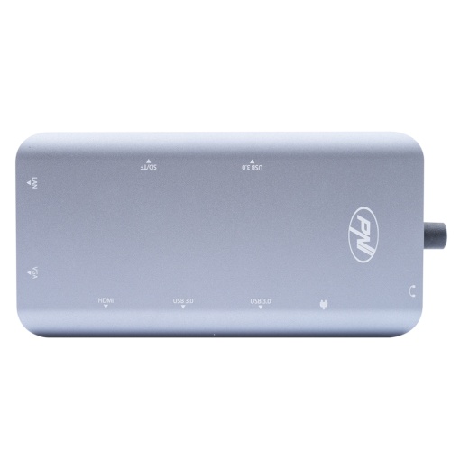 Adaptor multiport PNI MP10 USB-C la HDMI, VGA, 3 x USB 3.0, SD/TF, RJ45, audio 3.5, USB-C PD, 10 iesiri - Img 8