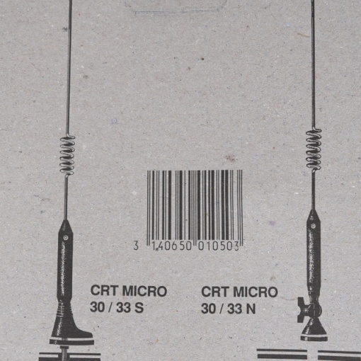 Antena CB CRT MICRO 30/33N 2BR, 26-28MHz, lungime 380 mm - Img 4
