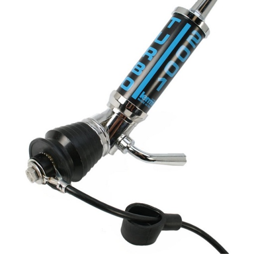 Antena CB LEMM Turbo 2001 Classic AT2001C, lungime 200 cm, castig 6.5dB, 26-28.5MHz, 2000W, montura fixa, cablu RG58 4m, fabricat in Italia - Img 3