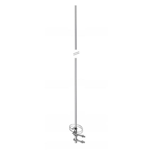 Antena de baza LEMM Ringolemm, 1/2 unda, 26-28MHz, 3000W, 480cm, aluminiu, pentru cladiri, fabricat in Italia