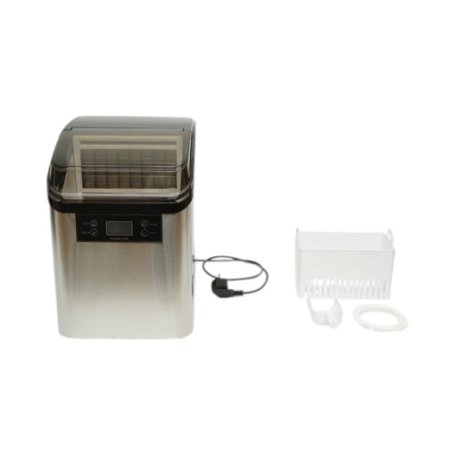 Aparat de facut cuburi de gheata inox 20 kg/24h, rezervor apa 2.5L, cos colectare 1.2kg, autocuratare, afisaj digital - Img 2