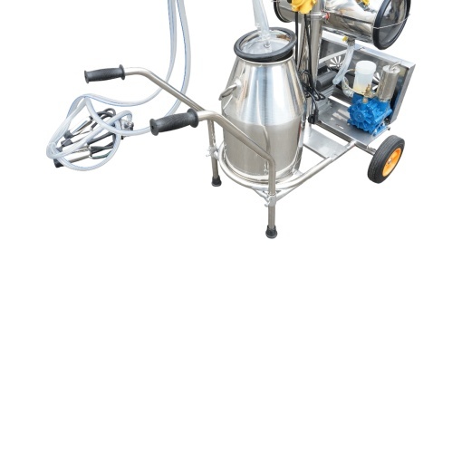 Aparat de muls vaci 1 post 750W, 220V bidon inox 25L, grup de muls cu 4 mansoane, presiune vid 40-50 kPa, pulsatii 60-80 cpm - Img 7