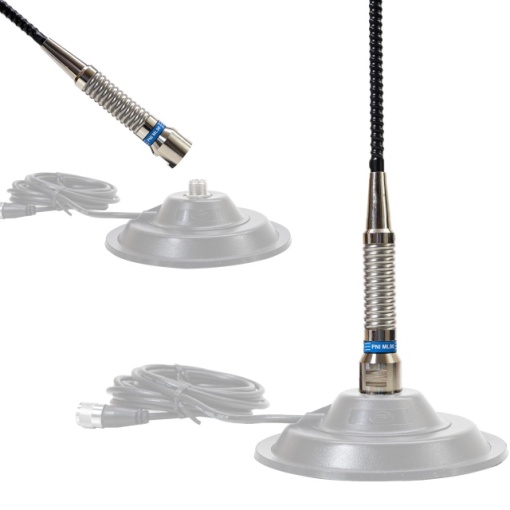 Bax 50 bucati antene CB PNI ML90 26-30MHz, 71 cm, 150W, fara cablu, compatibila cu orice conexiune PL259 - Img 4