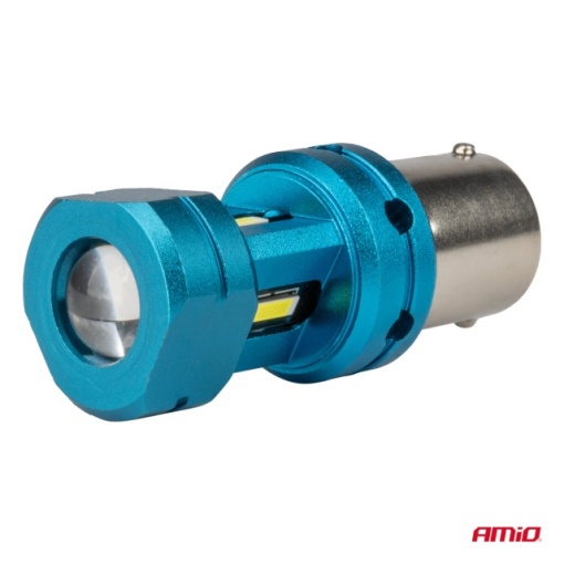 Becuri LED CANBUS BA15S P21W R10W R5W 4SMD 12-24V - Img 2
