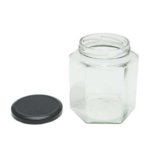 Borcan din sticla cu capac pentru miere 730ml - Img 2