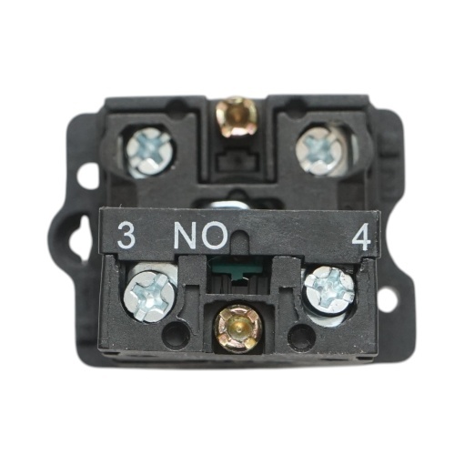 Buton indicator LED verde cu rezistenta integrata 1NO, 24V LAY5 Breckner Germany - Img 5