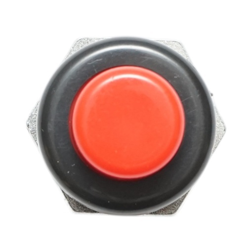 Buton pornire 12V/10A–24V/5A rosu cu 2 pini universal - Img 2