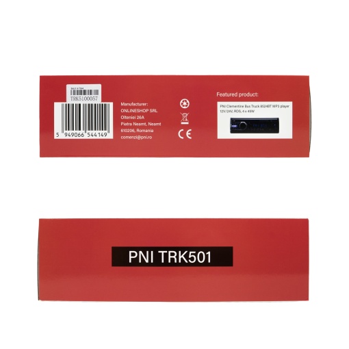 Camera de mers inapoi si monitor LCD wireless PNI TRK501 cu functie DVR, slot card micro SD, LED-uri IR, pentru camion - Img 13