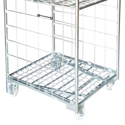 Carucior depozit cu 2 laturi tip container 500Kg - Img 4