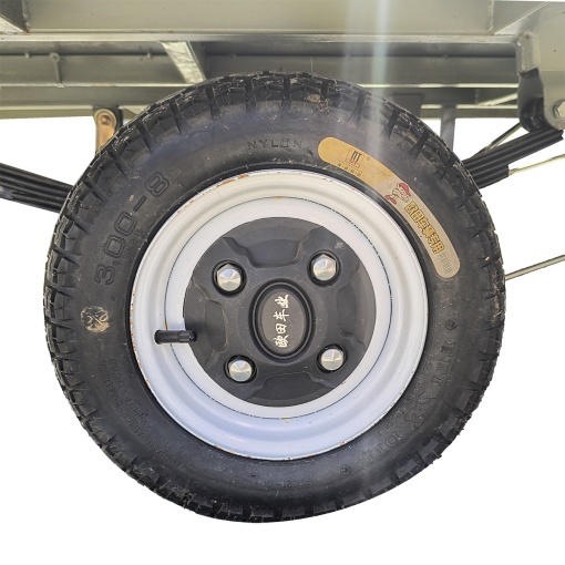 Carucior electric platforma cu 2 banchete pentru transport marfa 800W, 48V, 2.5x1.25m sarcina maxima 800Kg THOR - Img 9
