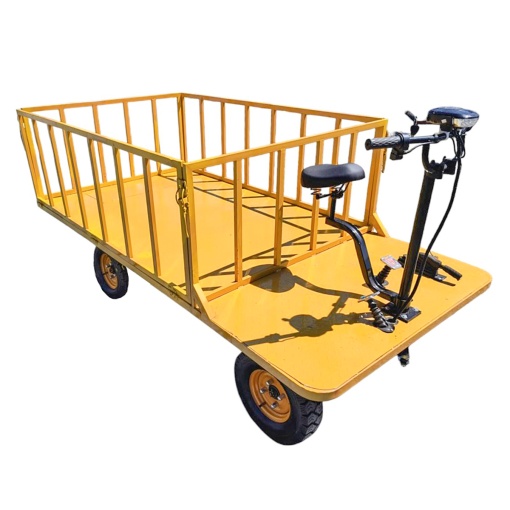 Carucior platforma electrica transport marfa 800W, 40V, 2.5x1.25m sarcina maxima 1000Kg THOR - Img 5
