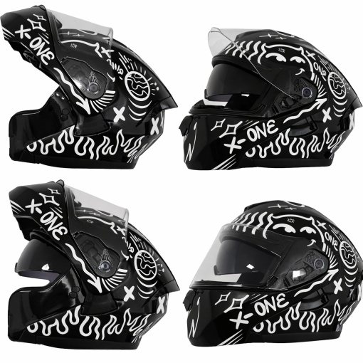 Casca moto X-ONE X-3000 GT X-PEED (XL) - Img 2