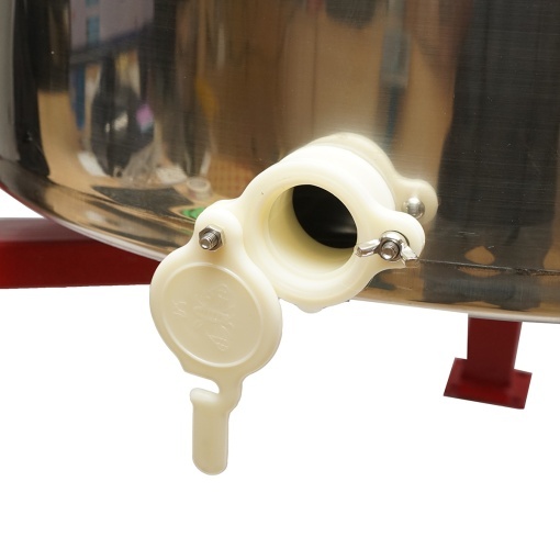Centrifuga manuala apicola, extractor miere din inox cu 4 rame - Img 3