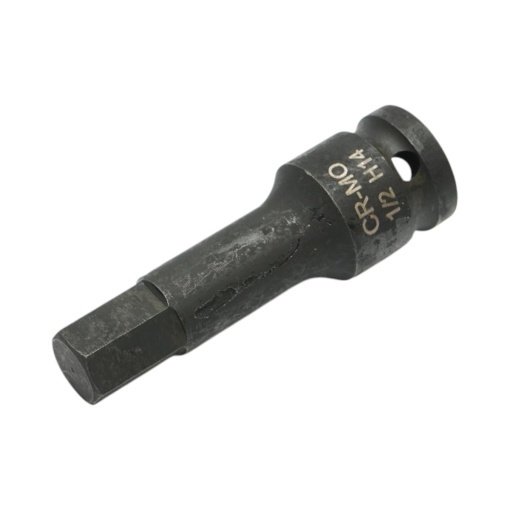 Cheie tubulara de impact bit hexagonal H14, 78mm, patrat 1/2 inch Cr-Mo Breckner Germany - Img 2