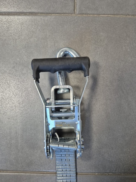 Chinga auto 3.5m - carlige rotative - (banda 3,5 cm) - Img 4