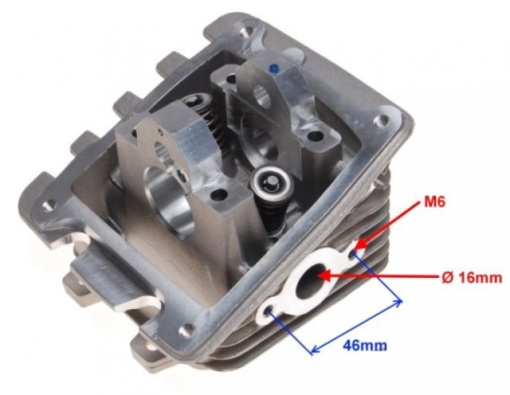 Chiulasa Piaggio Zip 4T 50cc - Img 3