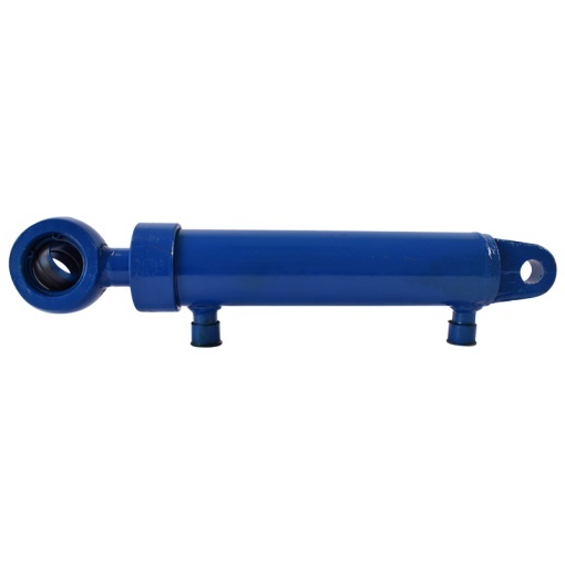 Cilindru hidraulic plug reversibil 54x60x30x370x200 cu racord hidraulic piulita fi20 - Img 2