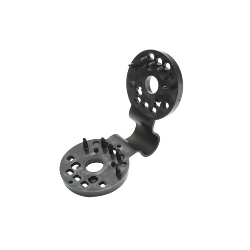 Clema rotunda, clips pentru fixare plasa umbrire 4x6cm - Img 2