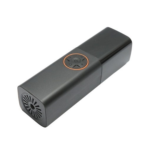 Compresor aer smart portabil digital LED 12V/70W, lanterna LED, functie setare oprire automata, accesorii incluse - Img 4