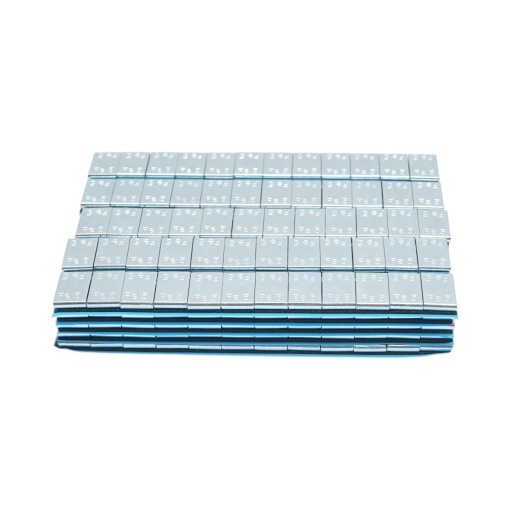 Contragreutati autoadezive zincate echilibrare roti Fe 60g (5gx12 buc) 100 benzi/cutie - Img 2
