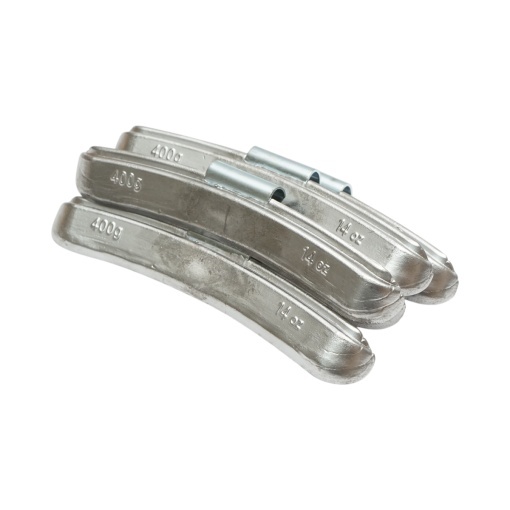 Contragreutati plumb 400g echilibrare roti camioane 15 buc/cutie - Img 2