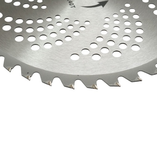 Disc circular vidia 255x25.4x1.3mm, 40 dinti pentru motocoasa de umar THOR - Img 4