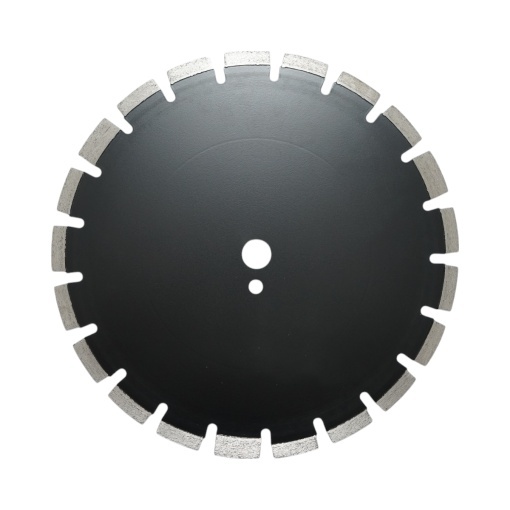 Disc diamantat segmentat 350x25.4mm, A40 segment 12mm pentru asfalt, beton proaspat Breckner Germany - Img 2