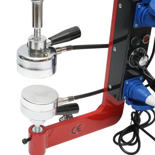 Dispozitiv electric vulcanizare anvelope la cald 2x500W, 220V, 8 adaptoare aluminiu, temperatura reglabila 0-180°C THOR - Img 6