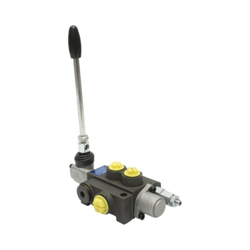 Distribuitor hidraulic cu 1 maneta debit 40L/min cu levier inclus -15 /+80 Breckner Germany - Img 5