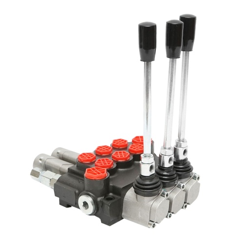 Distribuitor hidraulic cu 3 manete 2 flotante 40L/min - Img 2