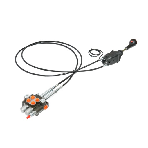 Distribuitor hidraulic cu joystick, lungime cablu 2m presiune 250 bar debit 40L/min Breckner Germany - Img 5
