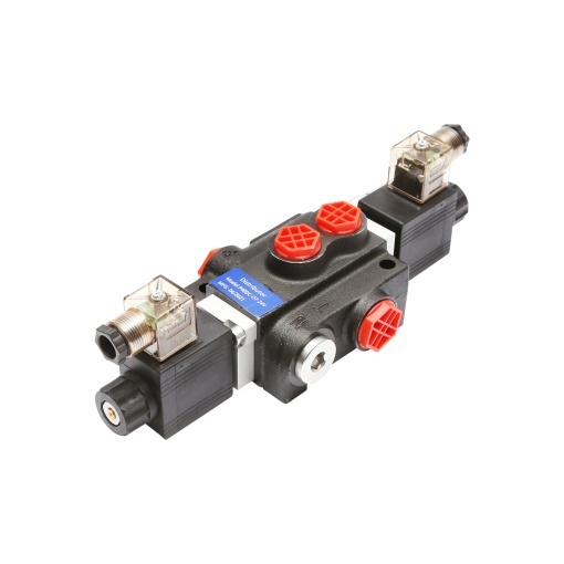 Distribuitor hidraulic P40 electromagnetic cu 1 cale, 24V Breckner Germany - Img 3