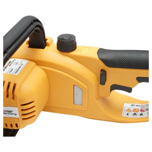 Drujba electrica profesionala 1060W cu 2 acumulatori 21V, 6Ah Li-ion, motor brushless, lama 12 inch (300mm) Breckner Germany - Img 11