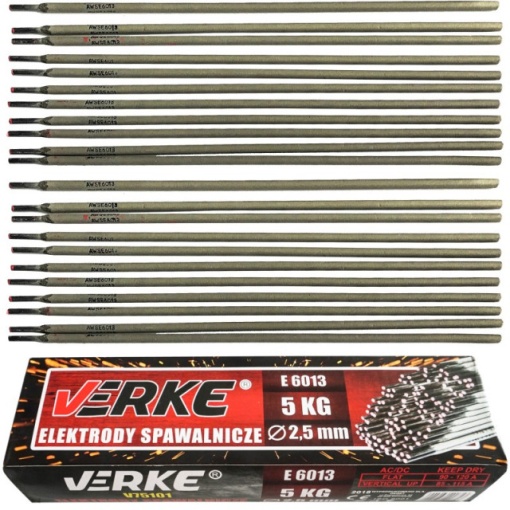 Electrozi sudura, Verke V75101, 2.5 mm, 5 KG, rutilici