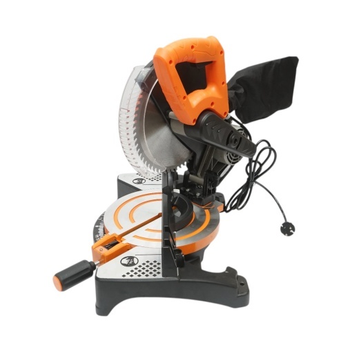 Fierastrau circular stationar profesional 1800W, 220V, disc 255mm 60T, taiere inclinata 45°, 5500 r/min, sac colectare Breckner Germany - Img 4