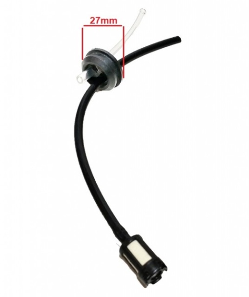 Filtru + furtun benzina motocoasa (CU GARNITURA DE 27MM) - Img 2
