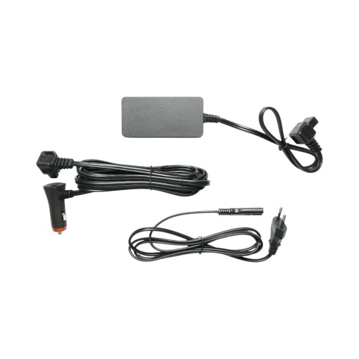 Frigider auto 45L cu compresor 12V-24V-220V, 45W, afisaj LCD, zona dubla de racire, albastru 616x386x451mm - Img 14