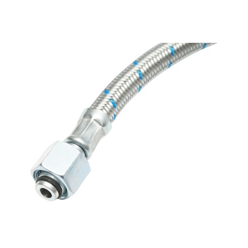 Furtun hidraulic 1300mm (1260mm), grosime 10mm pentru troliu Tractor Forestier - Img 3